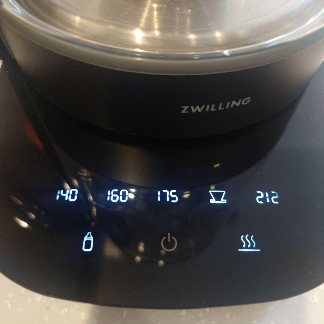 日本未発売色　ZWILLING ヨーロピアン電気ケトル ブラック 1.7Lポット