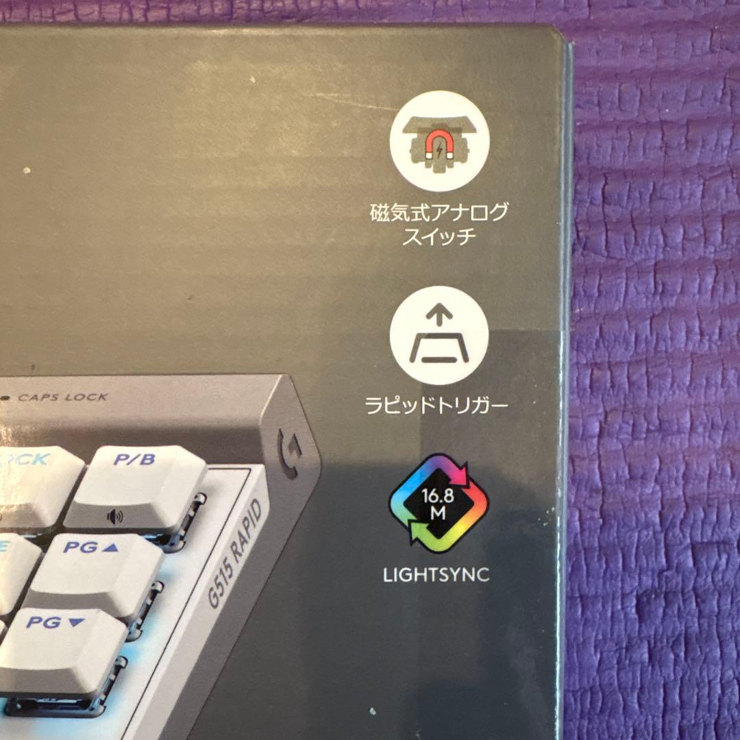 新品 未開封・Logicool G515 RAPID TKL