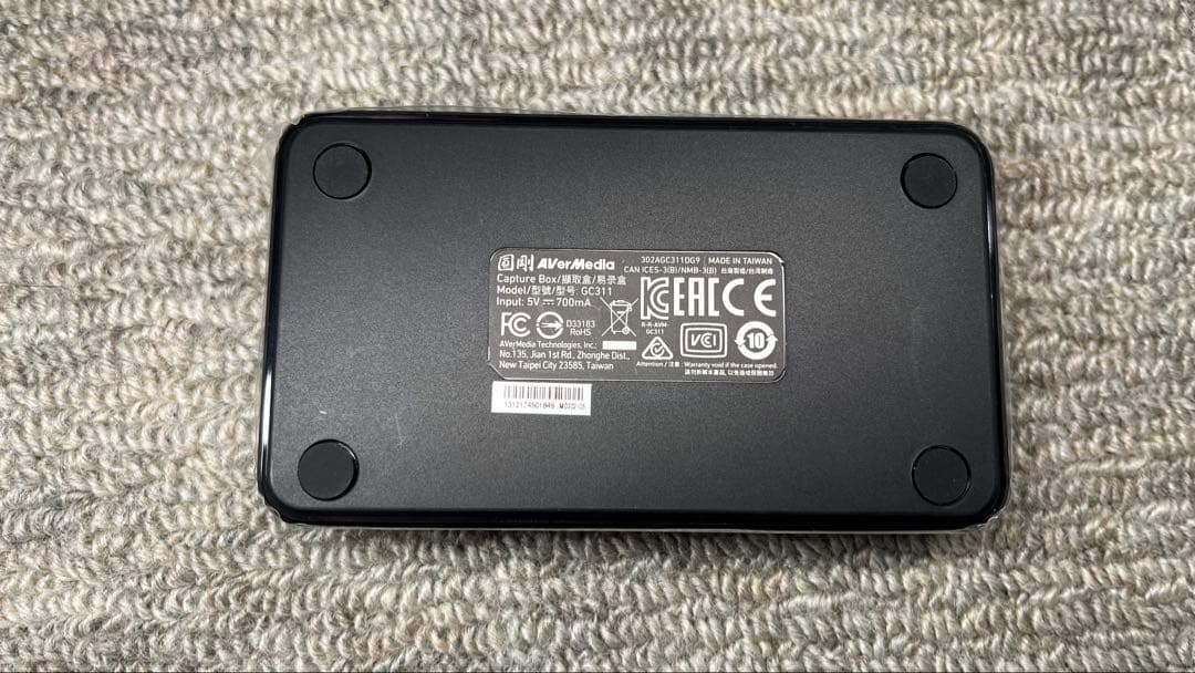 AVerMedia GC311 LIVE GAMER MINIキャプチャーボード