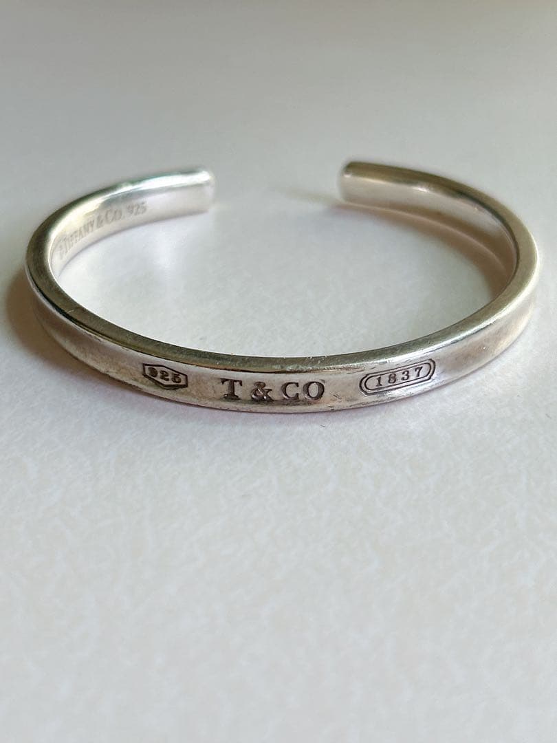 【TIFFANY&Co.】カフ ナロー 1837 バングル✧*。