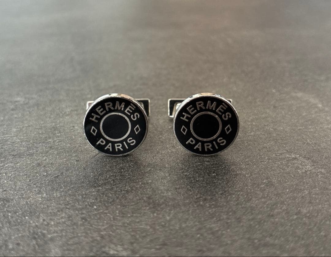 エルメス HERMÈS カフス カフリンクス リコル Ricoeur