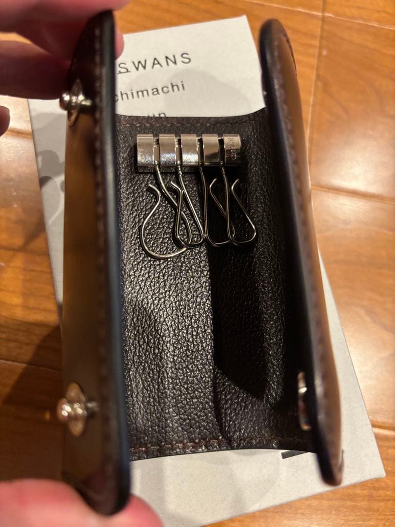 【半額】WILD SWANS / CLIPPER Ⅲ シェルコードバン