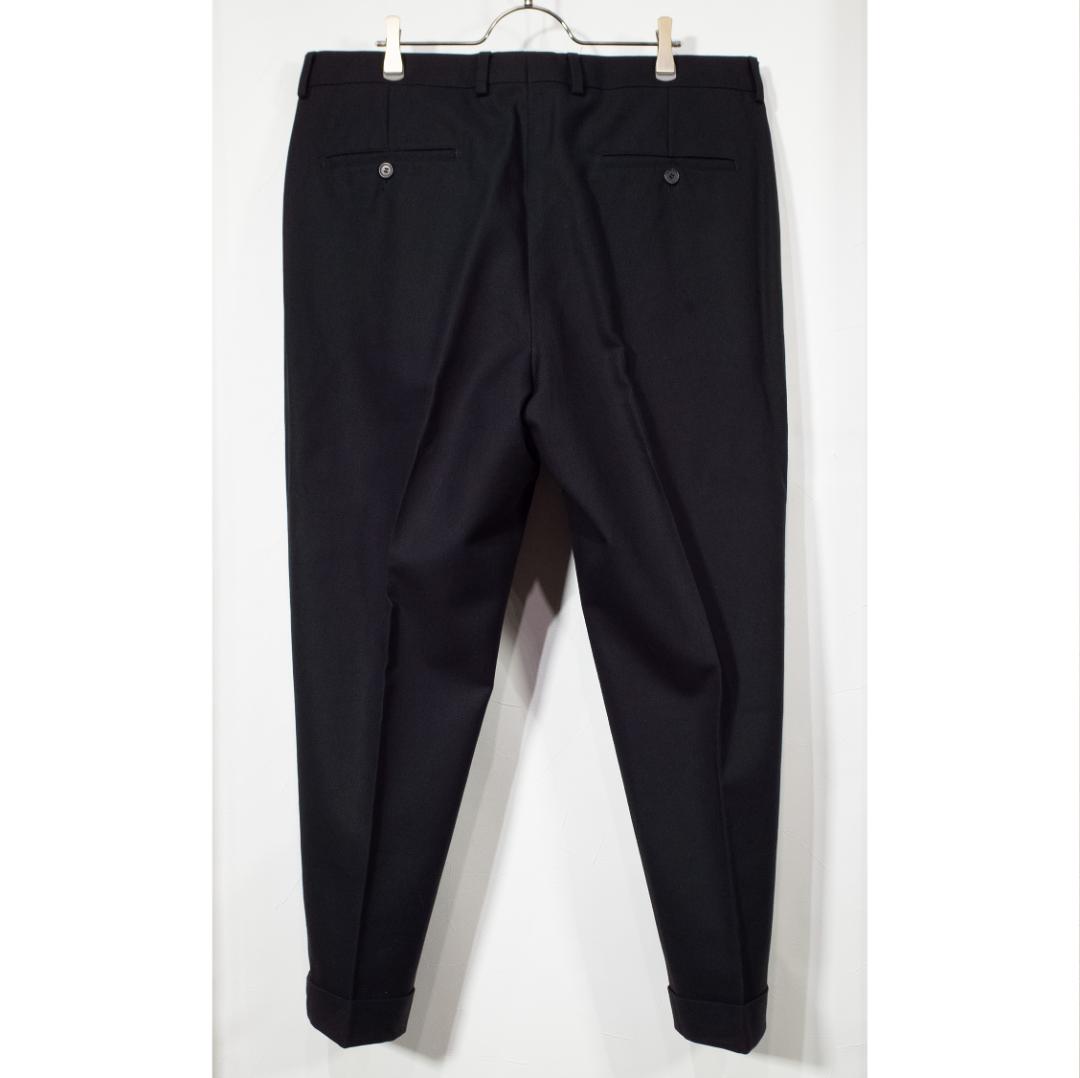 AMI PARIS アミパリス ブラック テーパードスラックス 44