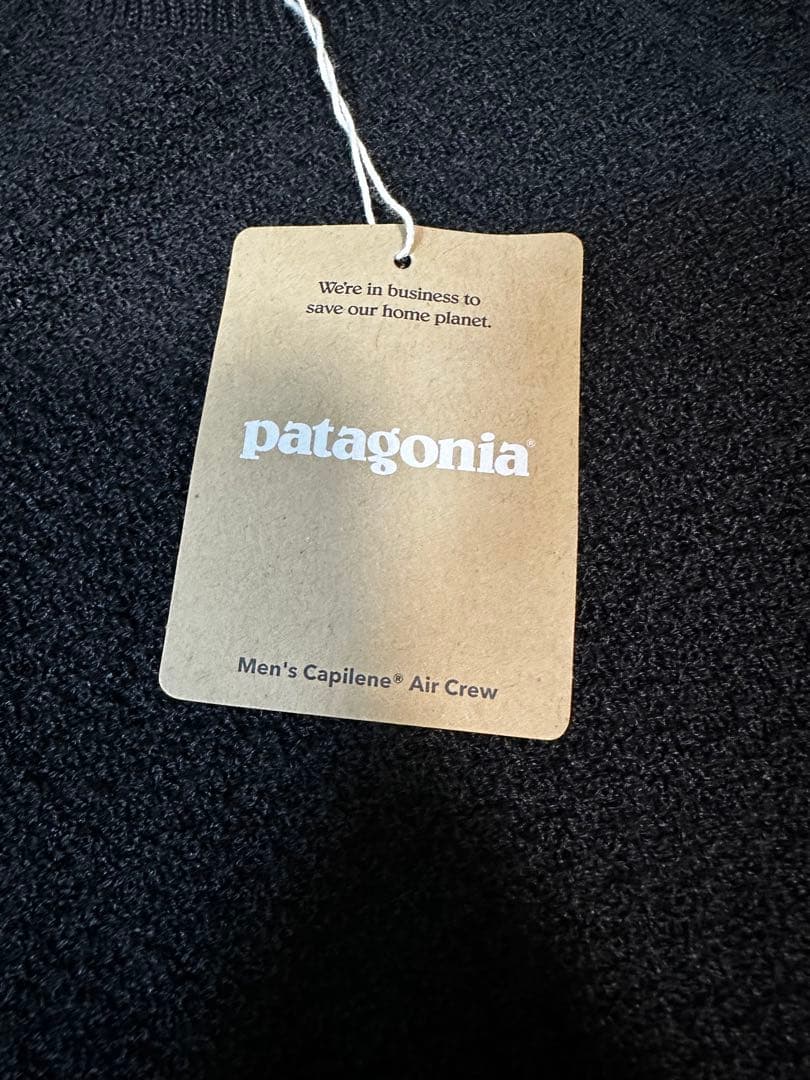 最終値下げ 新品未使用 Patagonia キャプリーンエア クルー Mサイズ