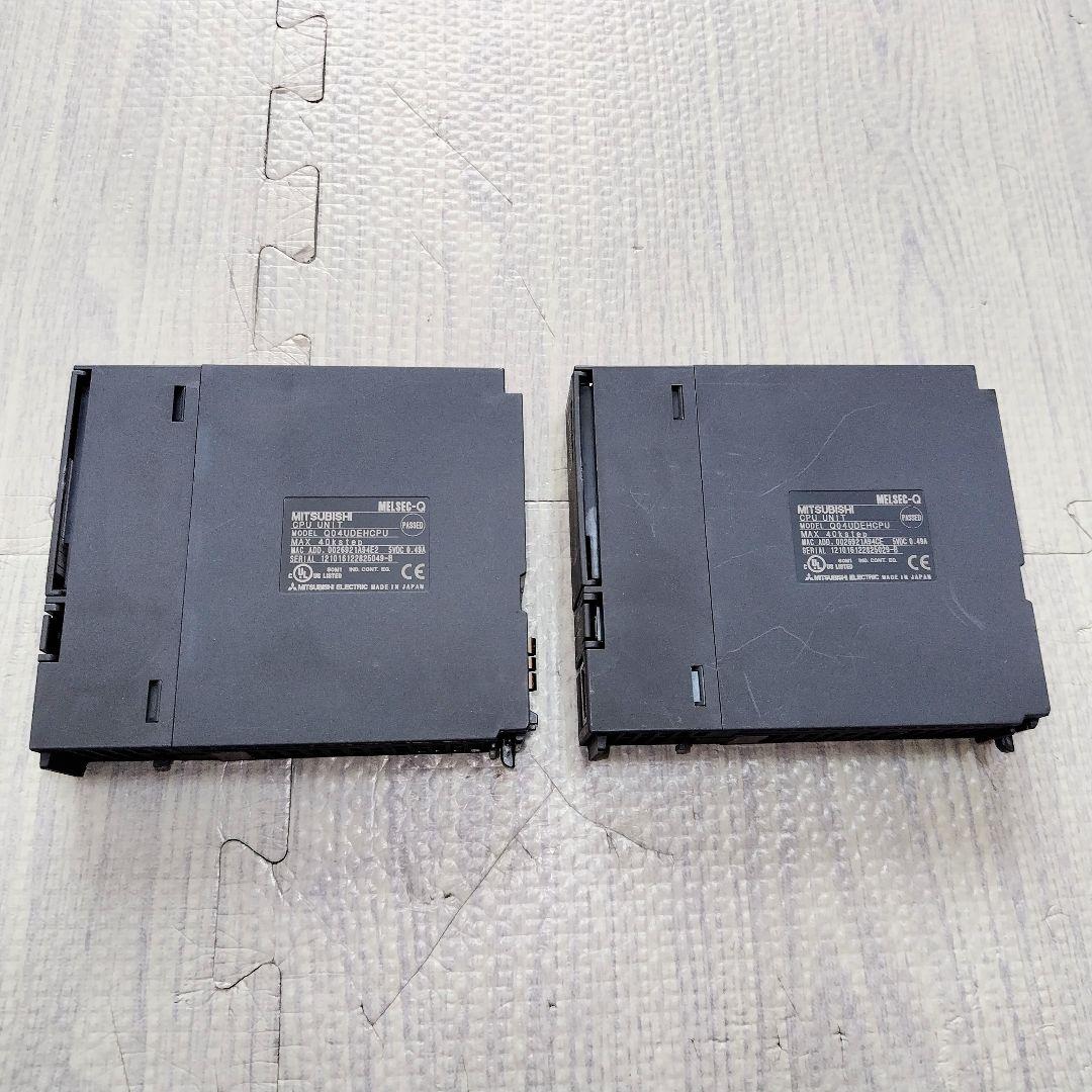 MITSUBISHI 三菱電機PLC CPUユニット Q04UDEHCPU 2台