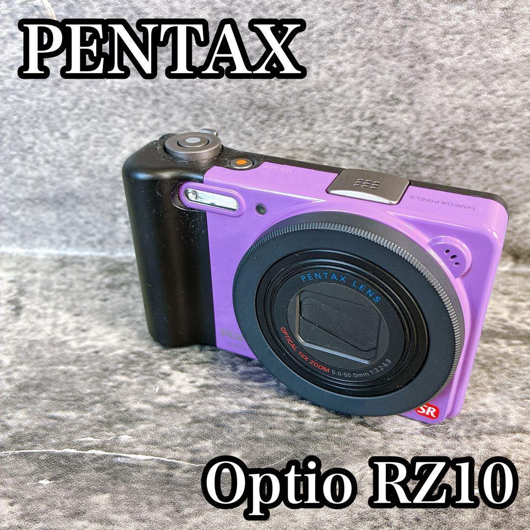 PENTAX Optio RZ10 パープル 本体　ややべたつき