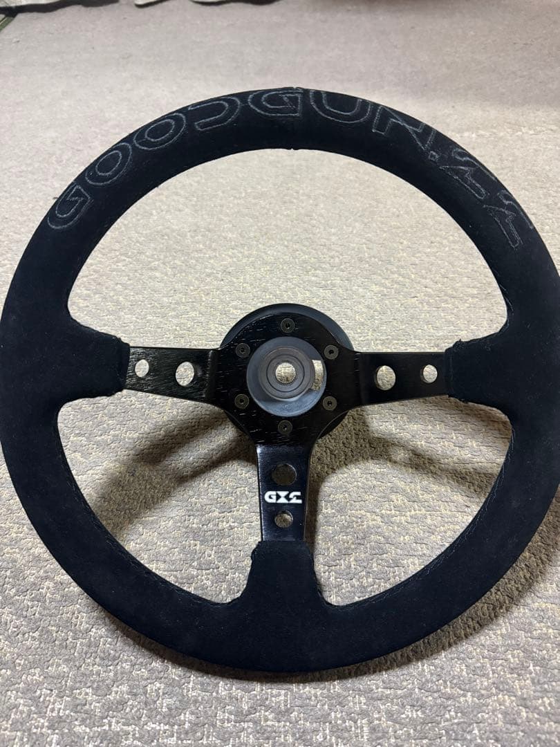 グッドガン スエード 33Φ ステアリング ディープコーン90