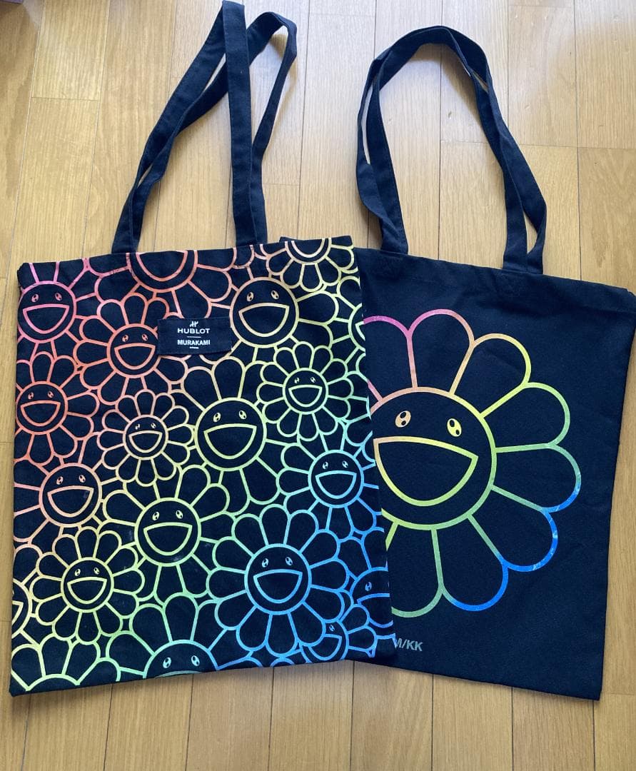 【希少】HUBLOT × 村上隆 コラボ 限定エコバッグ 2枚セット
