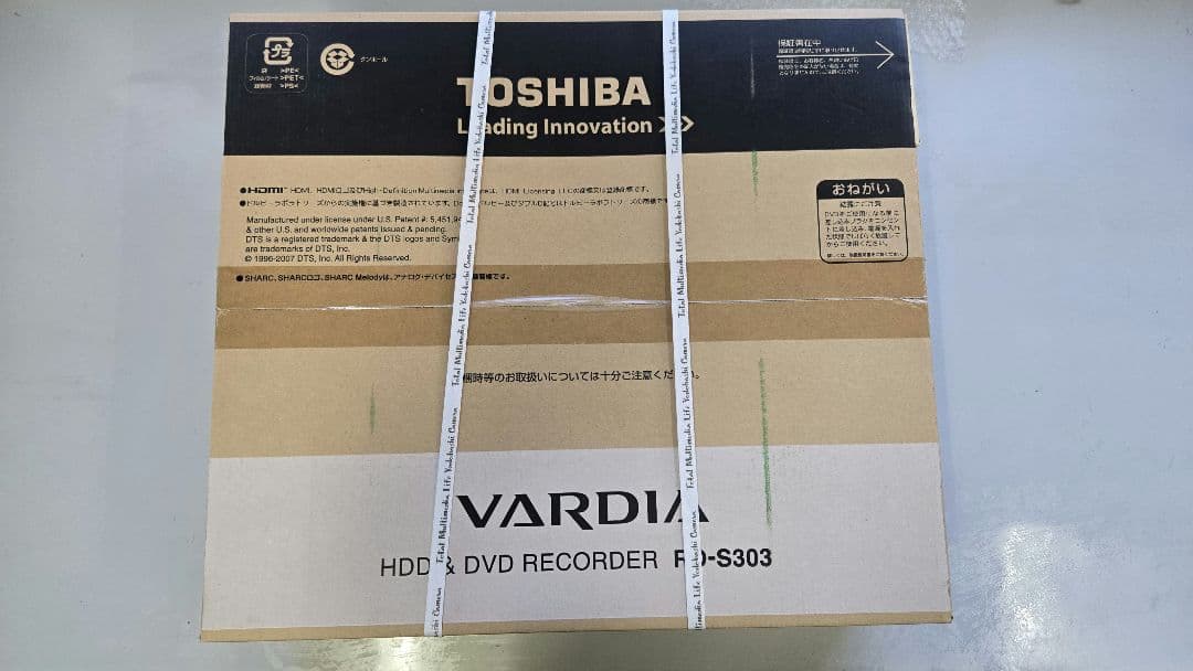 TOSHIBA RD-S303 HDD & DVDレコーダー
