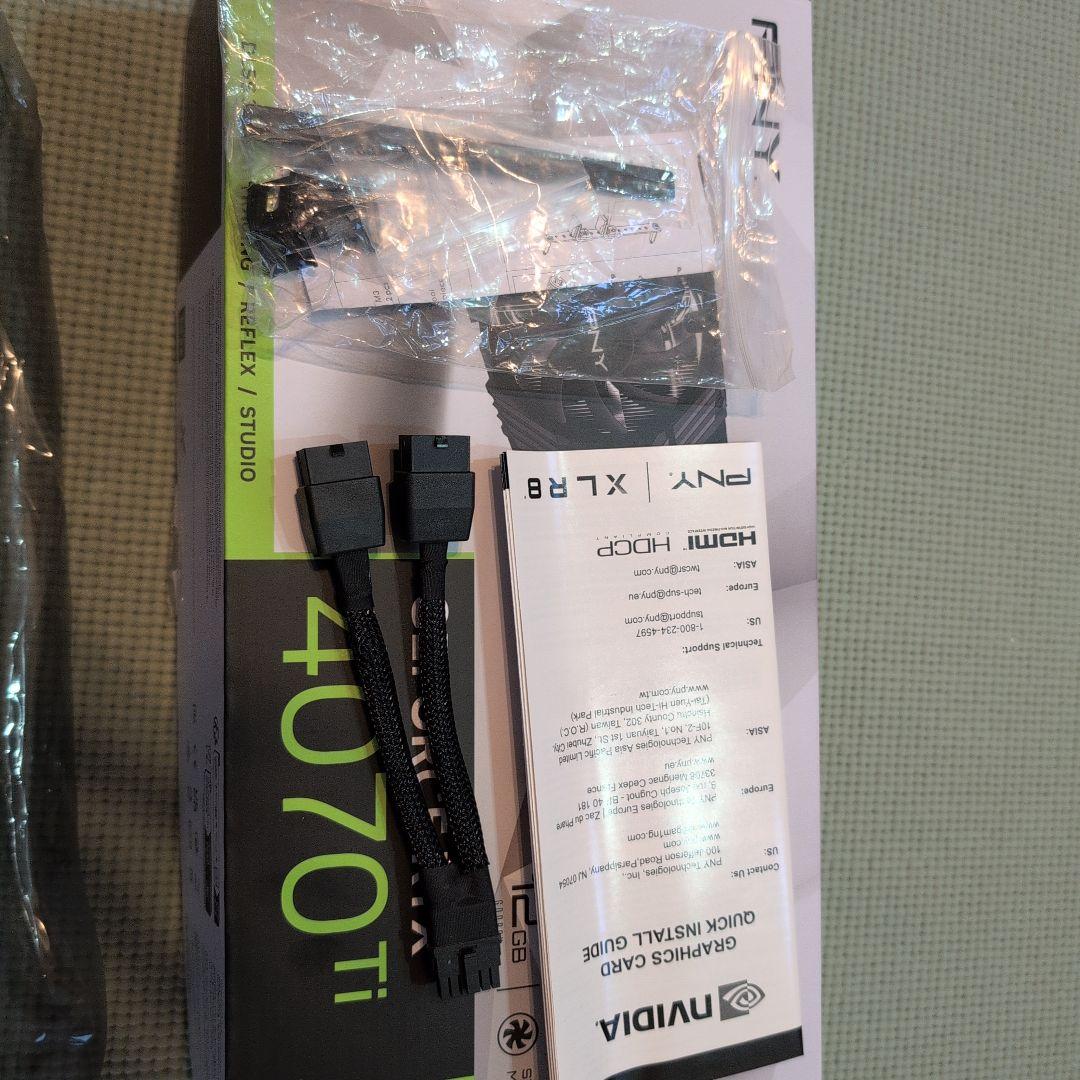 PNY GeForce RTX4070Ti ジャンク