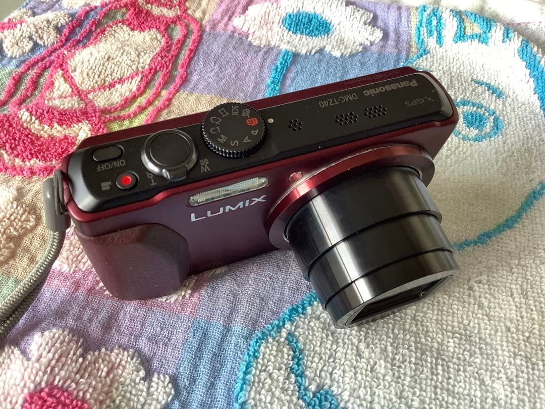 美品 Panasonic デジタルカメラDMC-TZ40-R Wi-Fi GPS