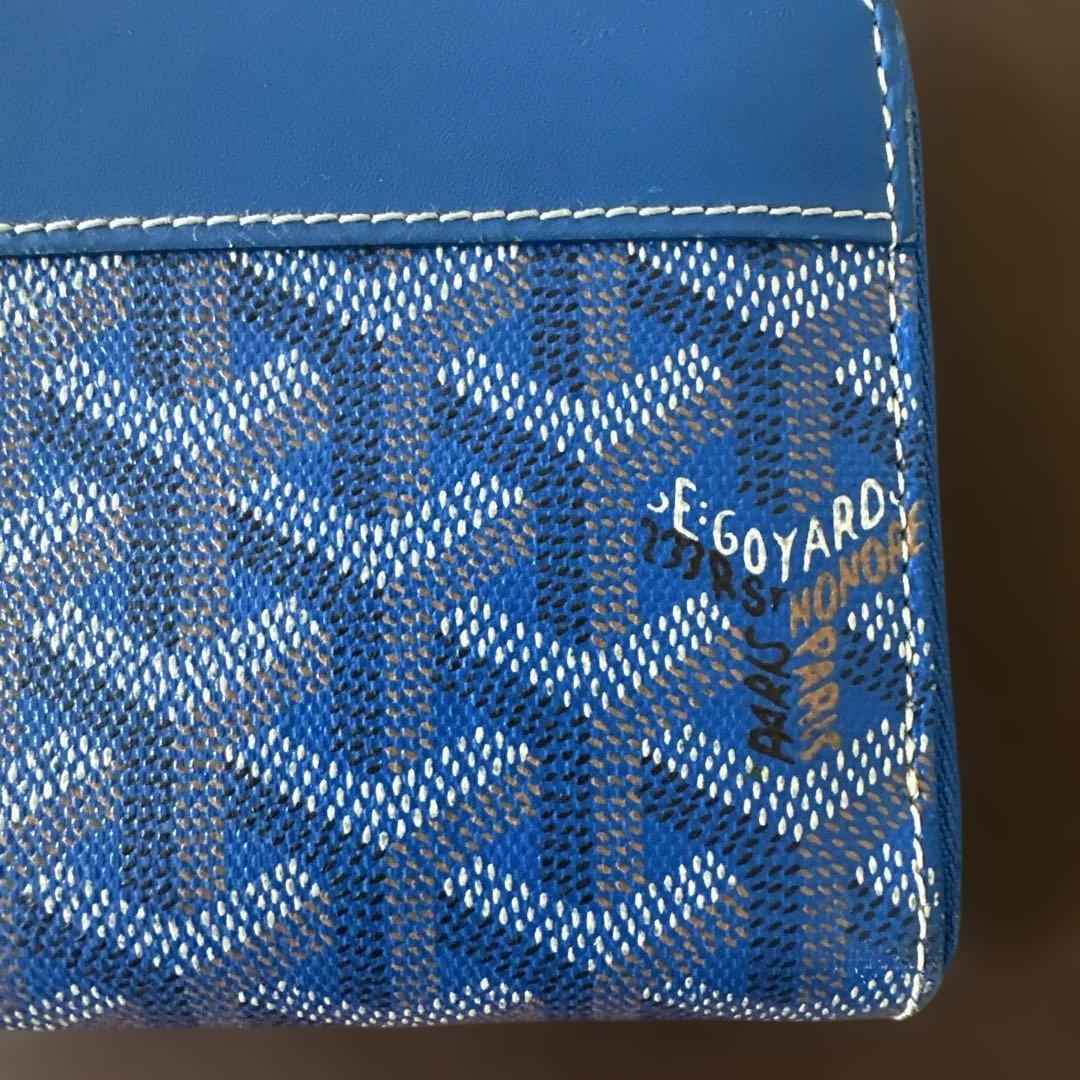 GOYARD ブルー長財布