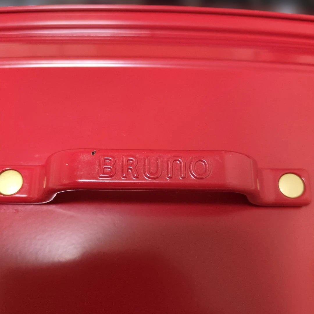 【美品】BRUNO ホットプレート グランデサイズ レッド