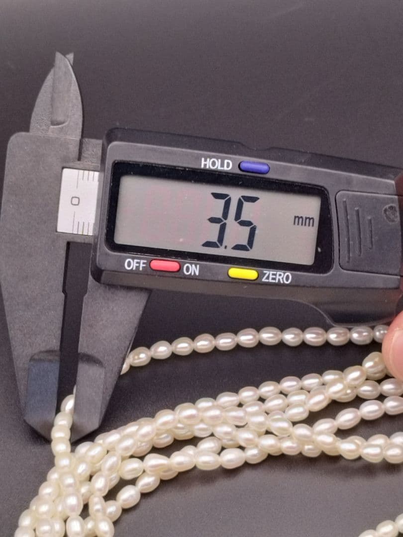 淡水パールネックレス ライス ポテト 照りカジュアル フォーマル シルバー925