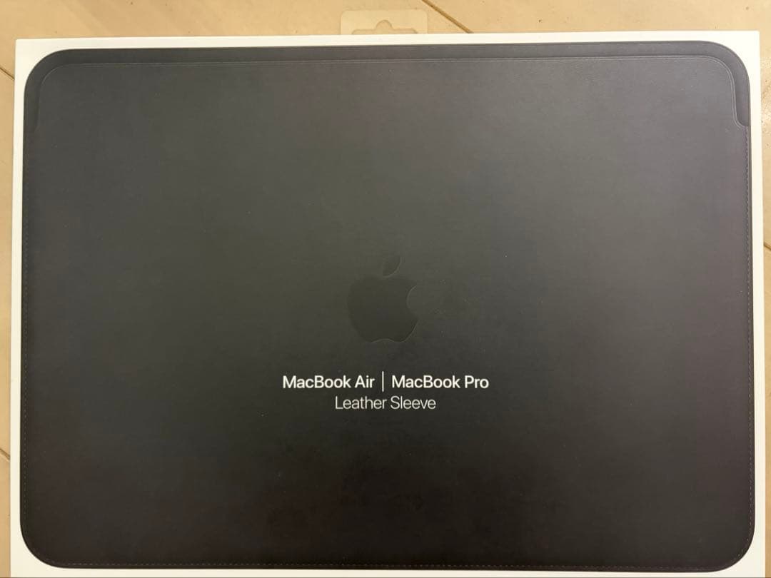 【純正】MacBook Pro air 13インチ用レザースリーブケース未使用品
