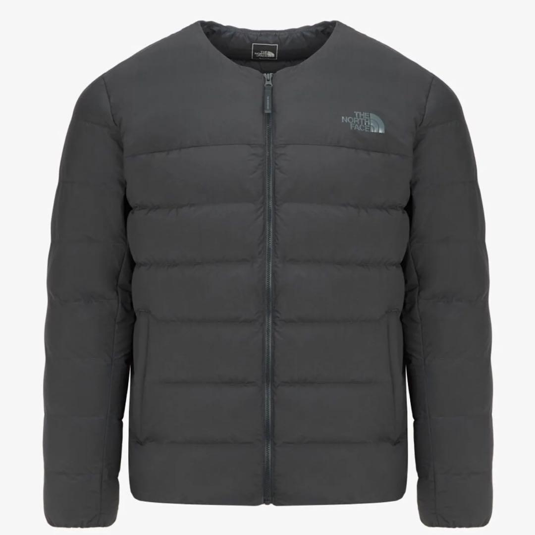 新品 THE NORTH FACE ノーカラー ブルゾン ダウンジャケット
