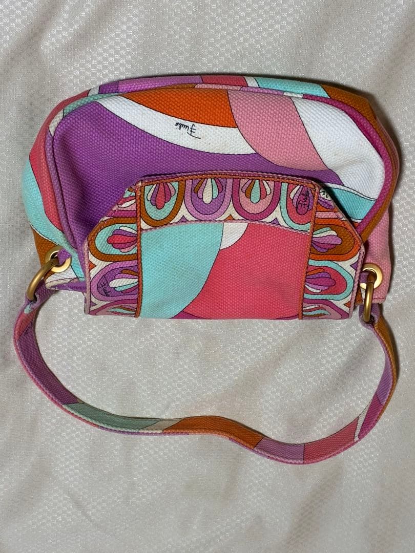 【エミリオプッチ】パリジェンヌ風ショルダーバッグ♪Emilio Pucci