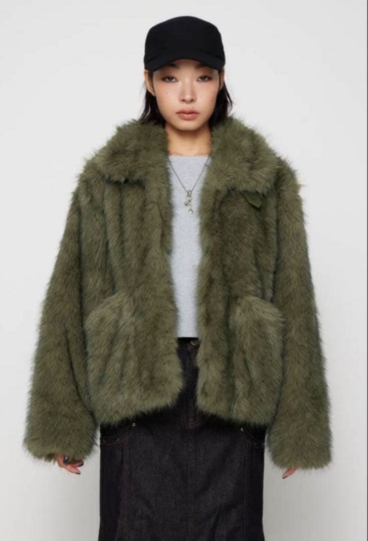 LAGUAGEMPOCKETPOINT FAUXFURコート