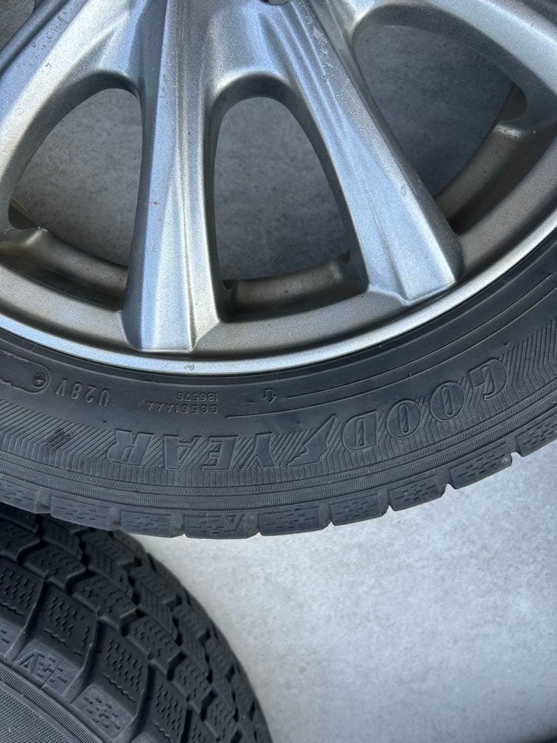 さわっち　スタッドレス　155/65R14 タイヤ・ホイールセット①