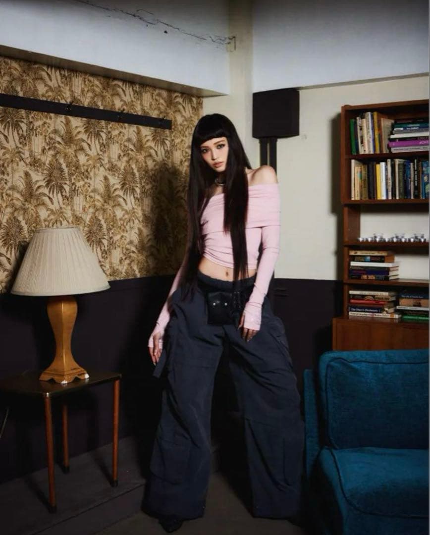 SEIRA×LAGUA VOLUME カーゴパンツ