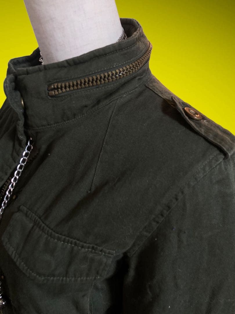 00s当時物ミリタリーy2k平成ギャルカーキフェアリーグランジロックNANA古着