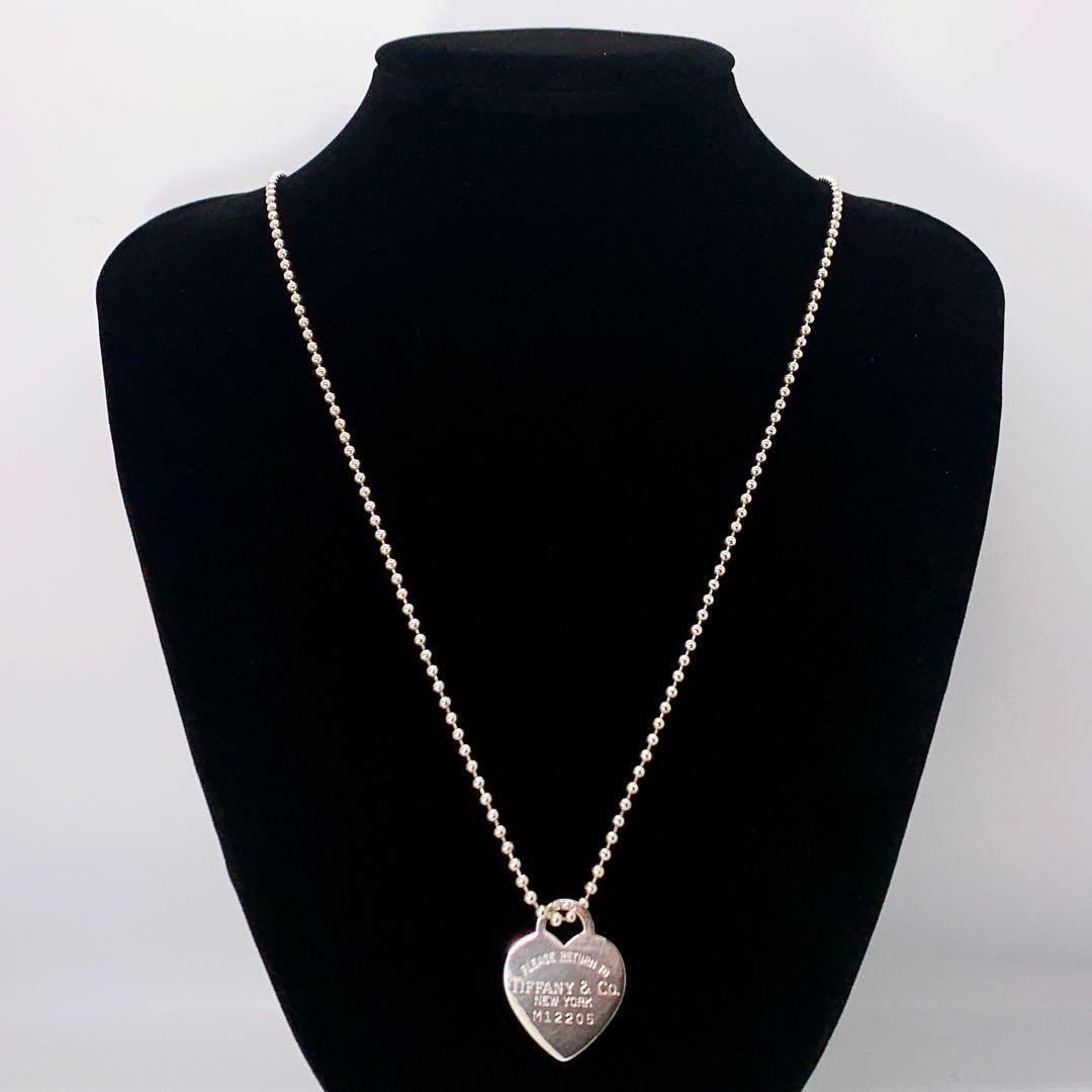 美品 ティファニー リターントゥ ハート タグ ネックレス シルバー925