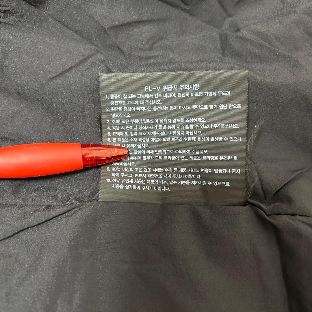 日本未入荷　海外限定　ノースフェイス　キルティング中綿ダウンベスト　黒　L