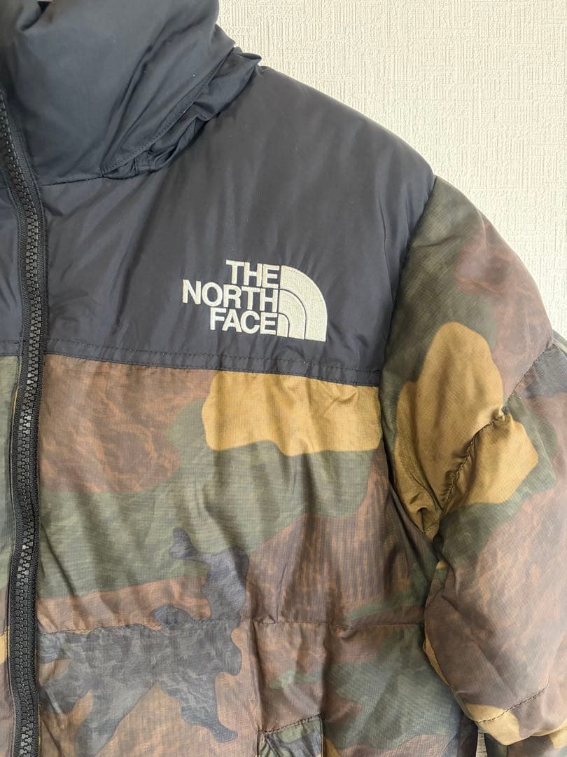 THE NORTH FACE ヌプシ 迷彩ダウンジャケット