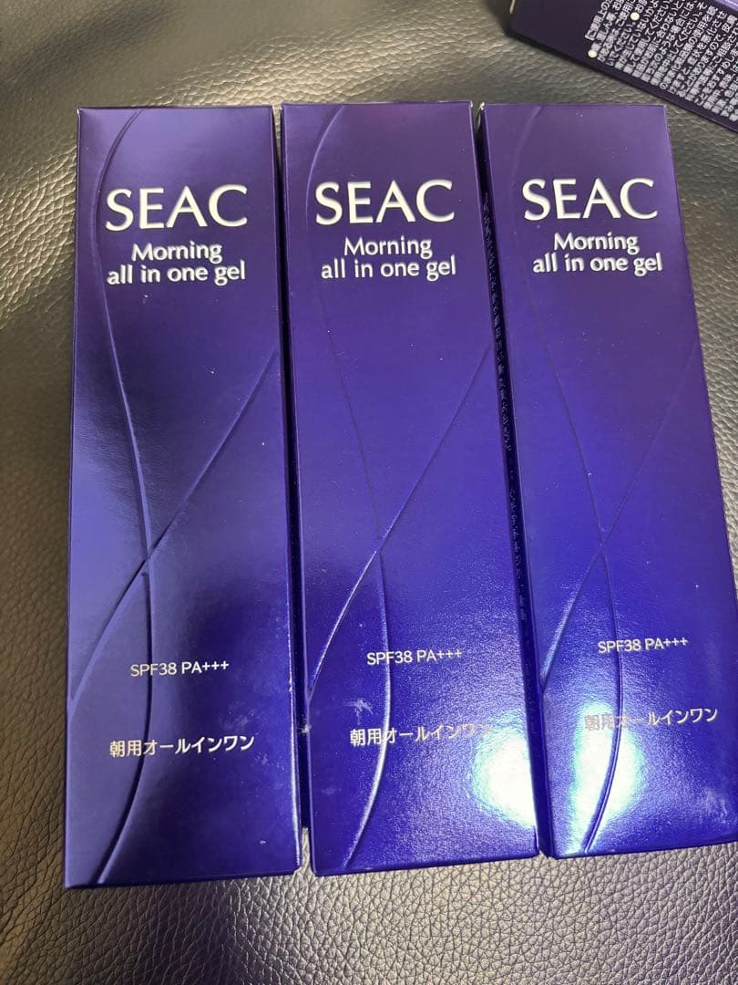 フェイスジェル・ゲル SEAC Morning all in one gel SPF38 50g