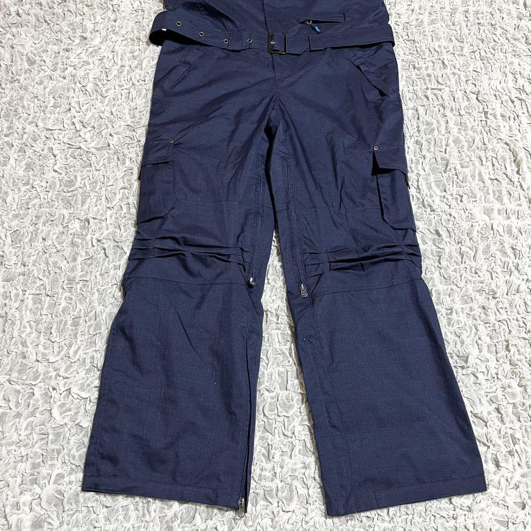 【新品未使用品】KICKS キックス スノボ スキー ウェア つなぎ ネイビー