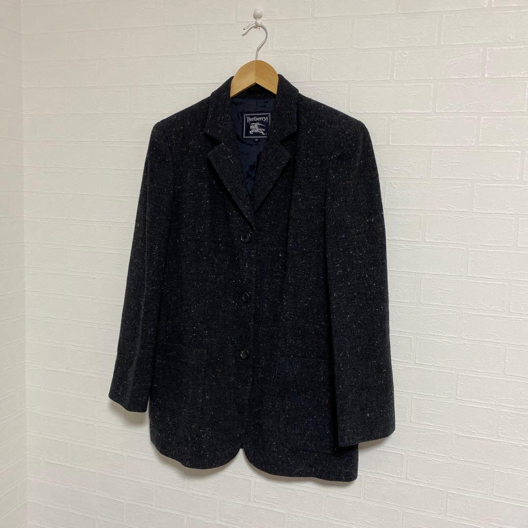 ↓値下げ中【BURBERRY】美品！ジャケット カシミヤ混 三陽商会