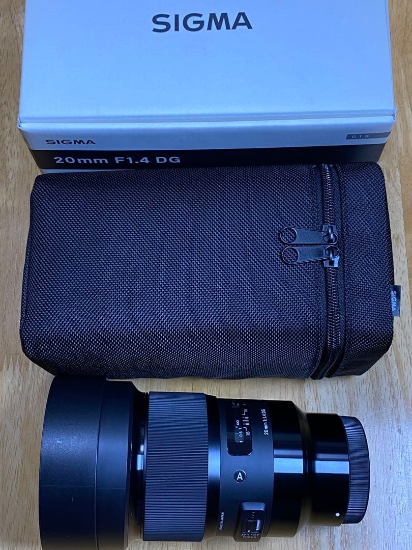 SIGMA 20mm F1.4 DG HSMレンズ　Sonyソニー Eマウント
