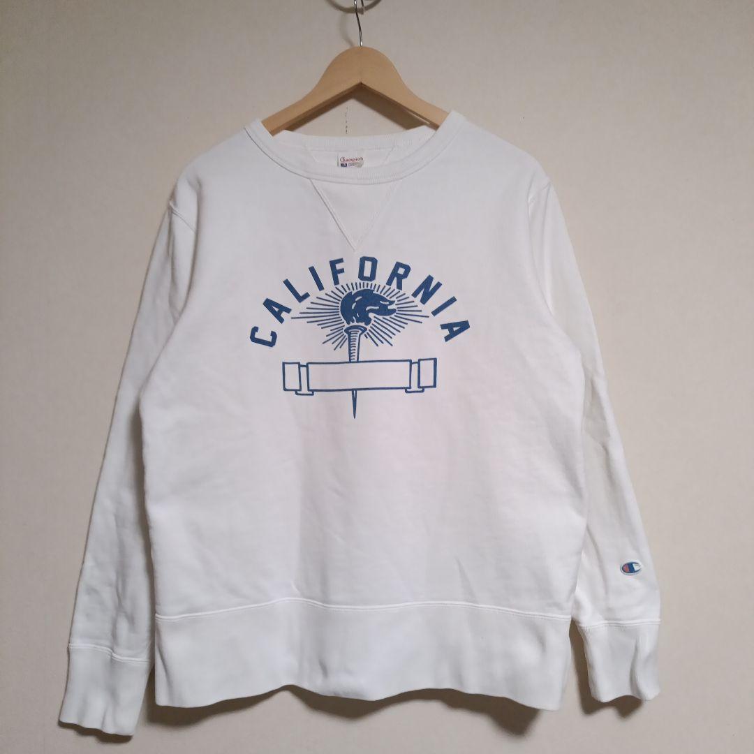 希少　チャンピオン　両V　長リブ　スウェット　ランタグ復刻