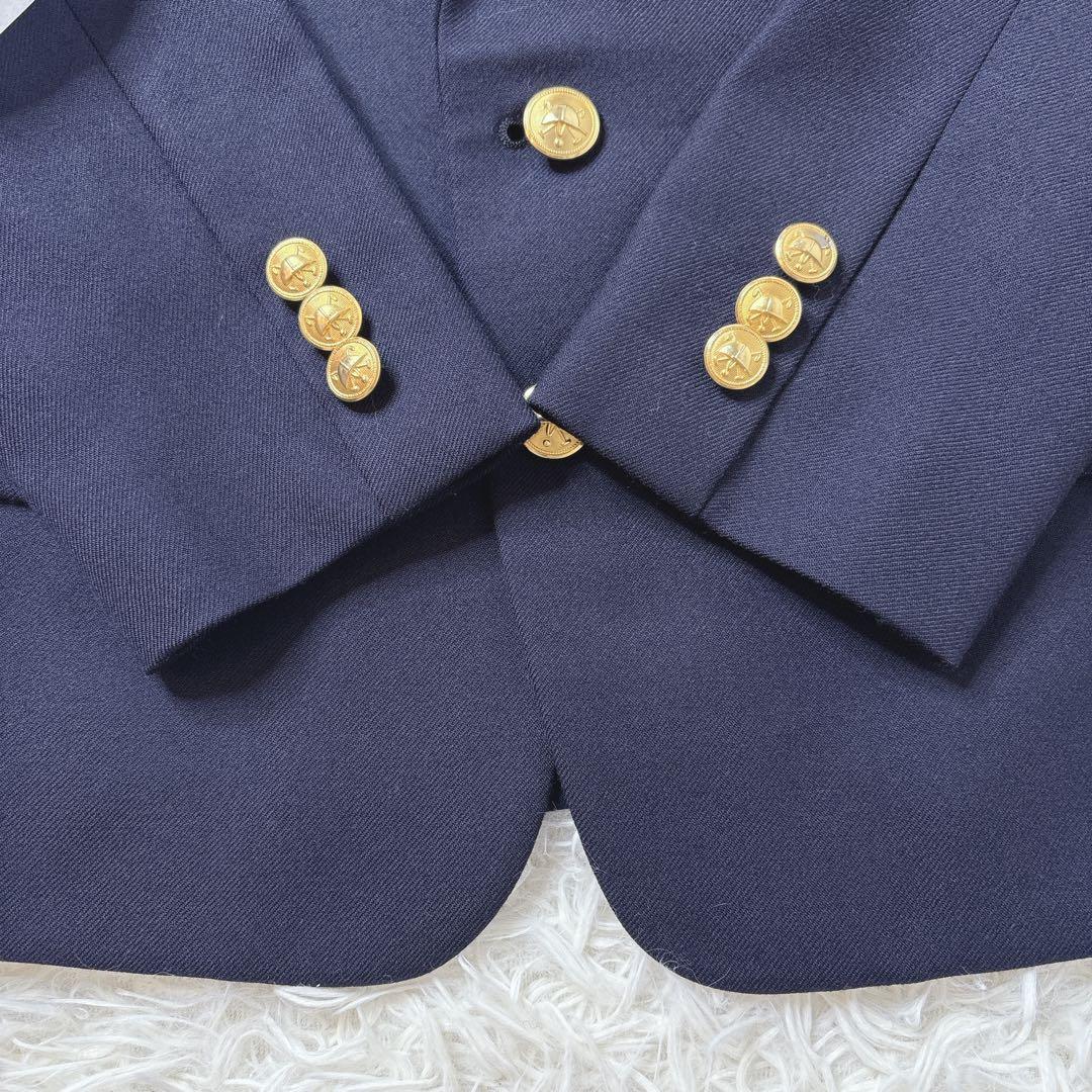 ポロラルフローレン 男の子 120 フォーマル スーツ セット 卒服 金ボタン