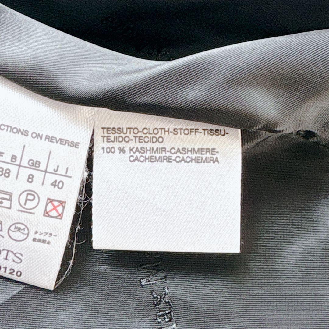 極美品✨MaxMara ピュアカシミヤ テーラードジャケット 黒 40 イタリア