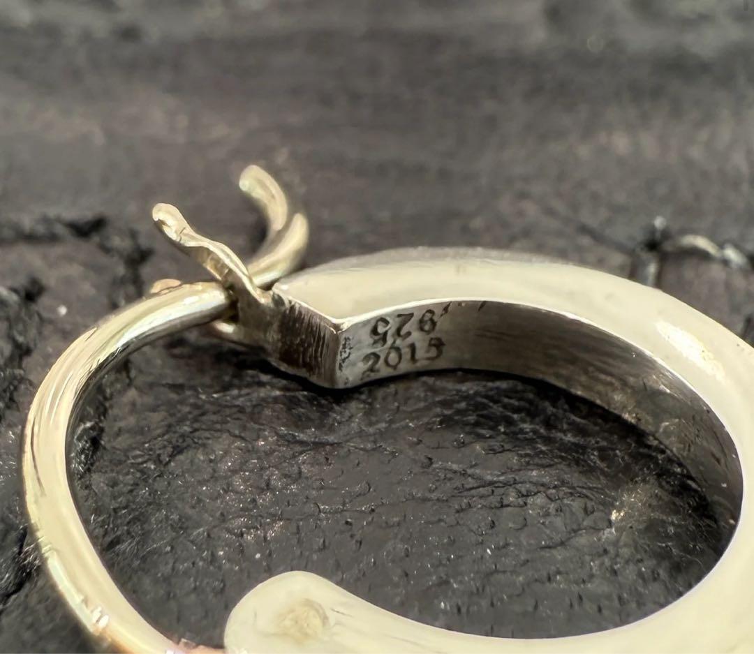 【新品未使用品】 クロムハーツ タイニーTFPパンクフープピアス 片耳