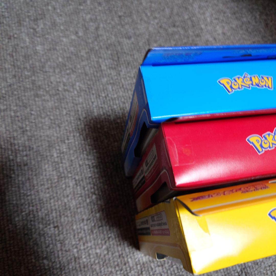 スターターセット 3box 未開封 シャワーズ サンダース ブースター