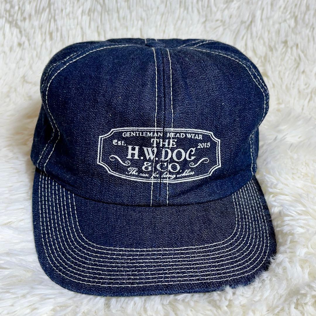 専用！THE H.W.DOG&COデニム　トラッカーキャップ