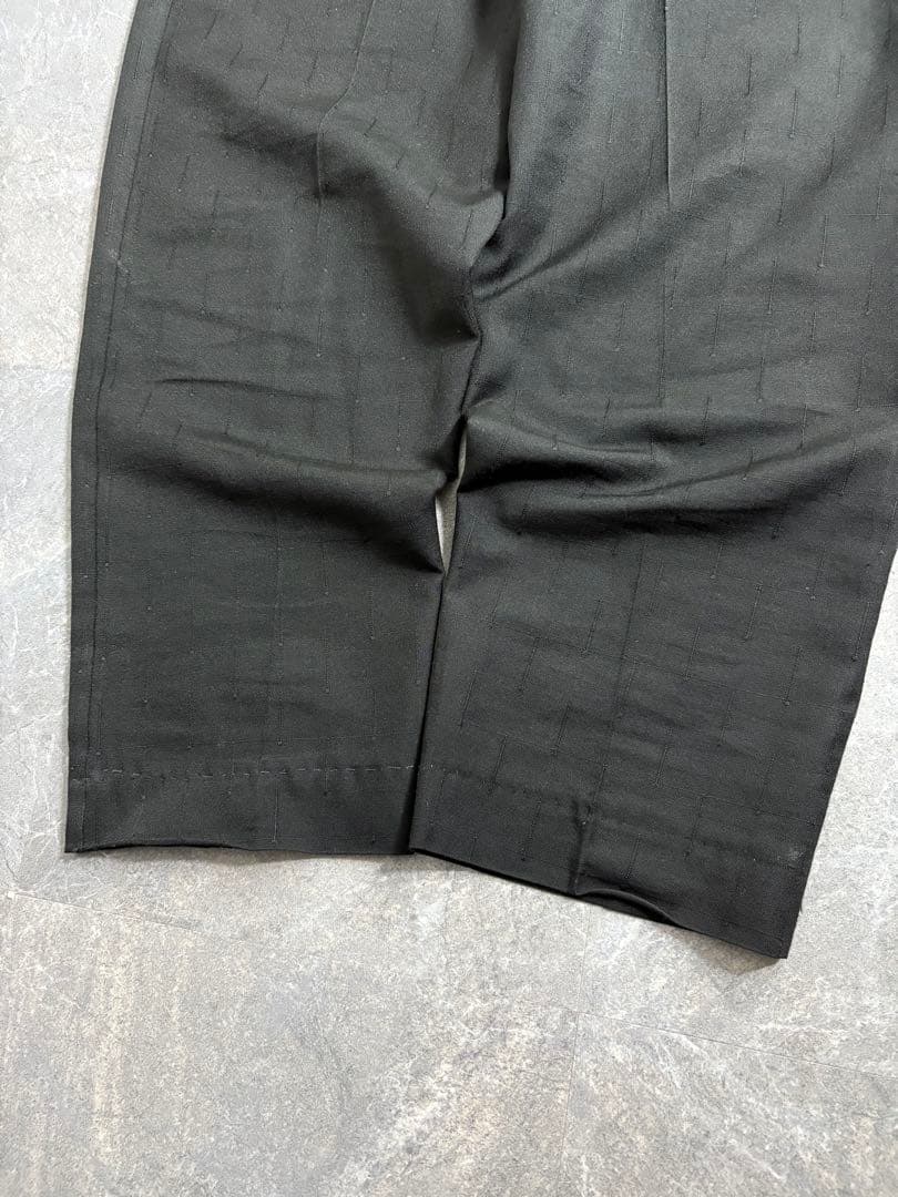 パンツ 80s Vintage 2 tuck wide slacks USA TALON