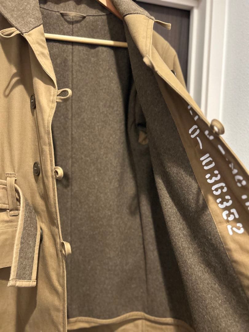 さ*と様 未使用　リアルマッコイズ　ジープコート　ステンシルカスタム　ミリタリー