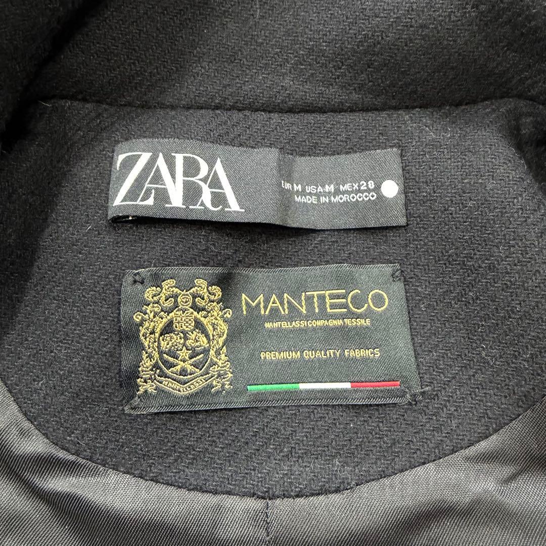 極美品 ZARA MANTECO マンテコ ナポレオンコート 金ボタン L相当