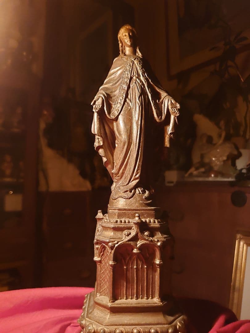 フランス アンティーク1900年代 マリヤ像