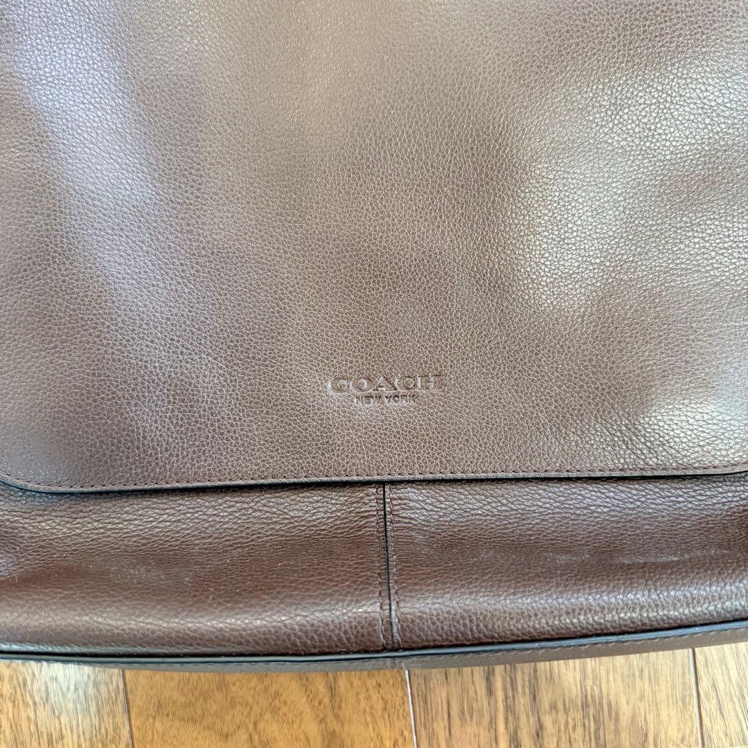 【美品】COACH メトロポリタン ソフト メッセンジャー レザー メンズ