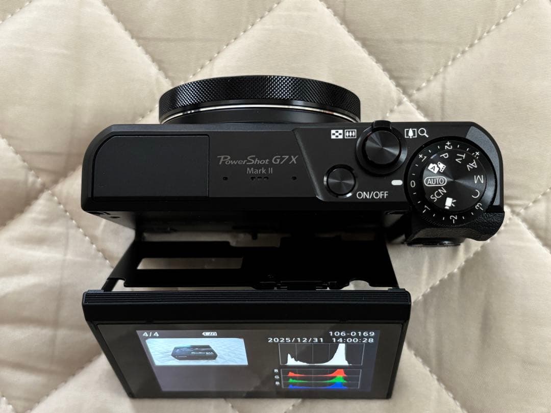 【美品完動品】Canon PowerShot G7 X Mark II 本体