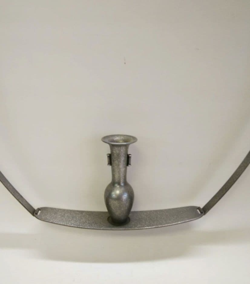 銅製　吊り花器　池坊好み　池坊花器