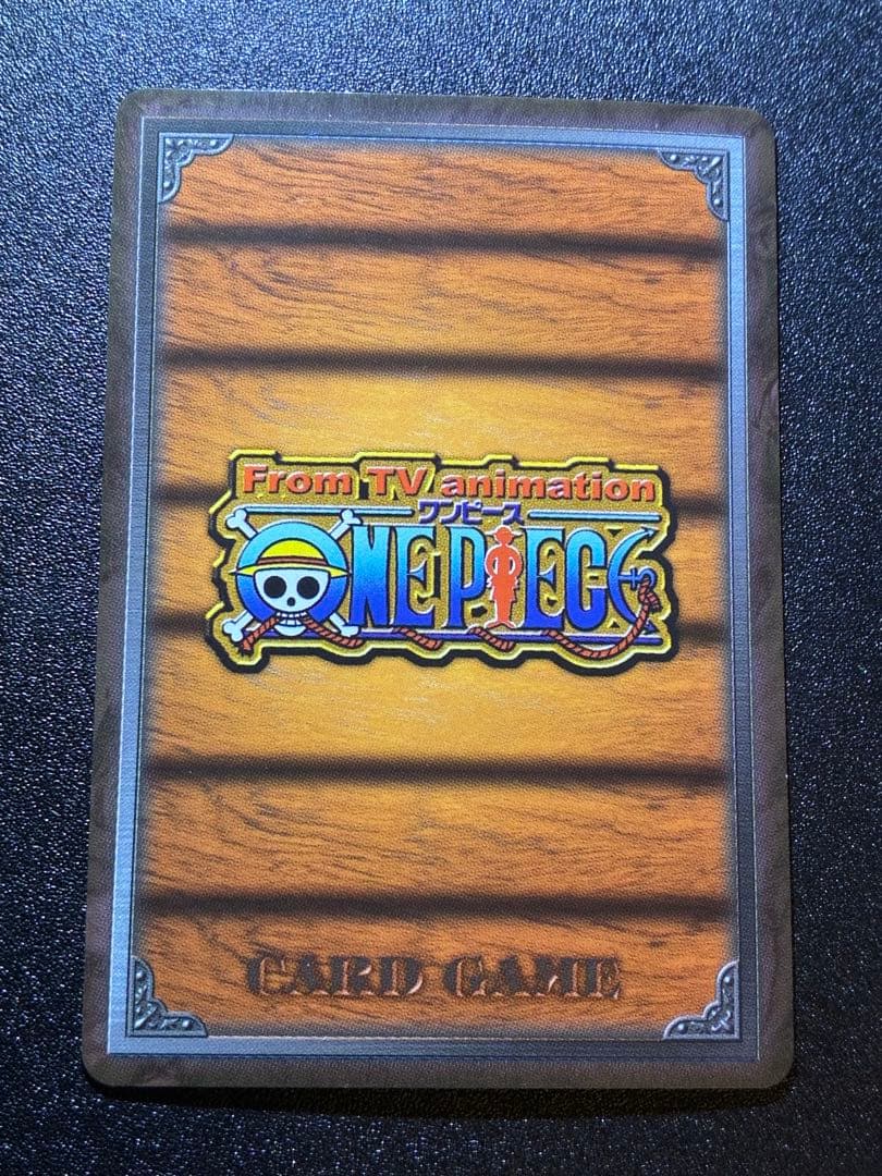 絶版　希少　旧　ワンピースカード　ルフィ　ゾロ　サンジ　4枚セット