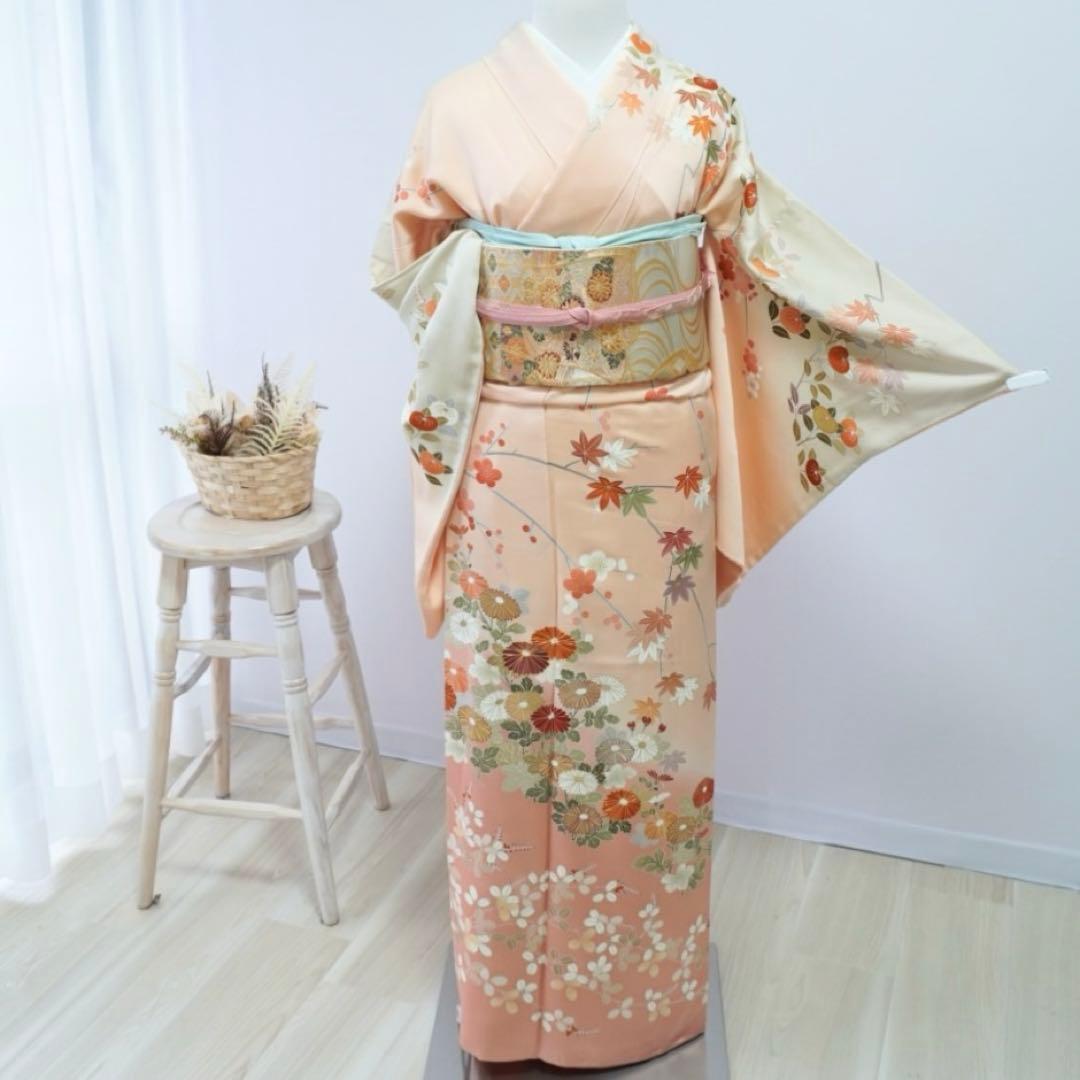 訪問着 フルセットa393D 七五三　入学式　お宮参り　結婚式