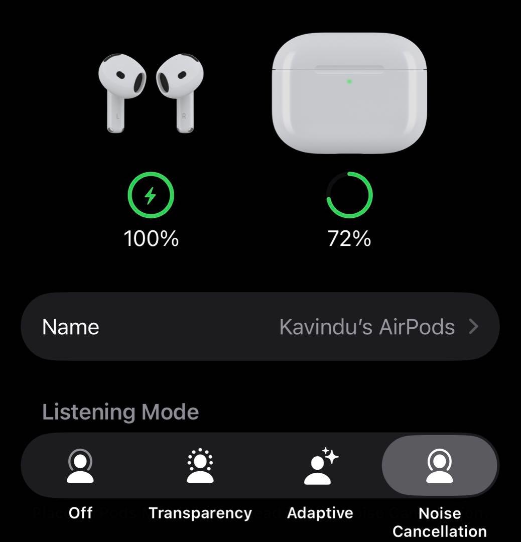 AirPods本体とUSB-C充電ケーブルセット