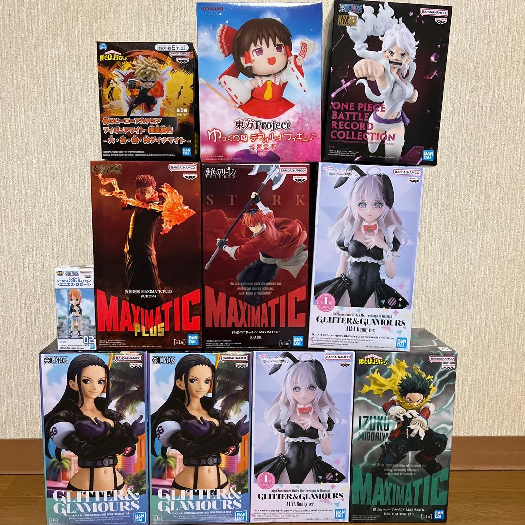 プライズフィギュア11体セット