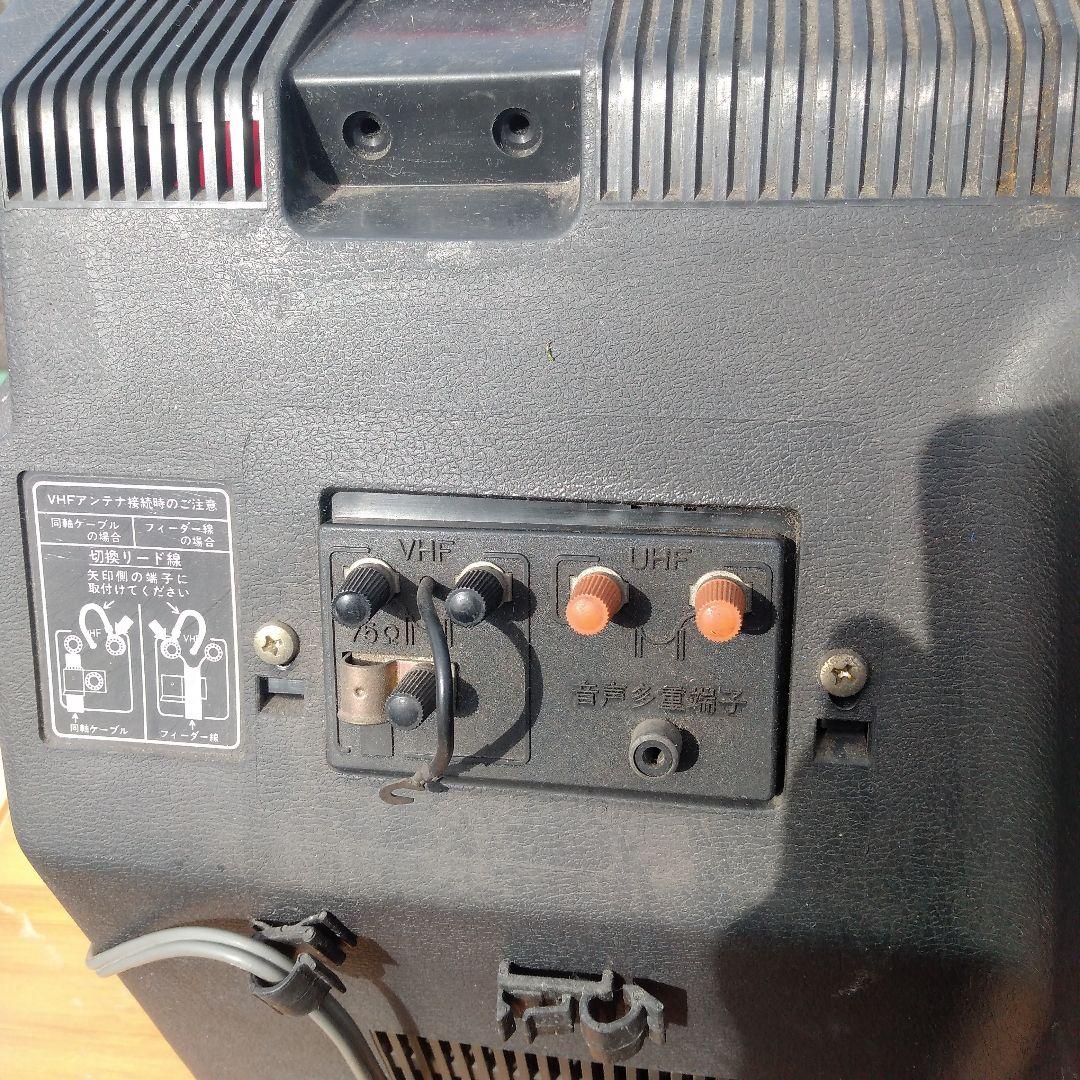 4986）KidoColor キドカラー ブラウン管テレビ　C14-420